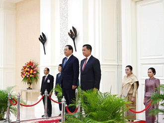 Laos and Cambodia Strengthen Strategic Cooperation